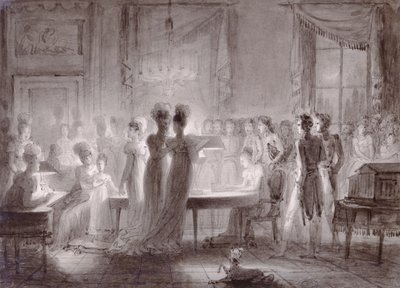 The Sala Meridiana at the Pitti Palace by Joseph Franque